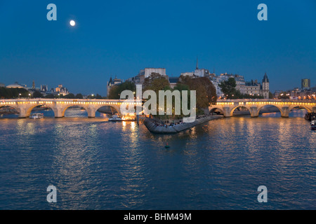 Pont Neuf, Ile De La Cite, Seine, Paris, Frankreich Stockfoto