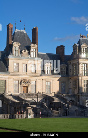 Schloss Fontainebleau, Seine et Marne (77), Île-de-France, Frankreich Stockfoto