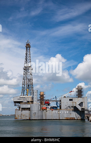 Ocean Star Offshore-Energie Zentrum Galveston Museumshafen Texas USA Stockfoto