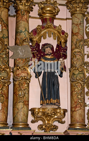 Buenos Aires Argentinien Kirche Iglesia de Nuestra Señora del Pilar in der Nähe der berühmten Friedhof Cementario De La Recoleta Stockfoto