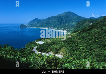 Jici Strand, Ostküste, Taiwan, r.o.c. Stockfoto