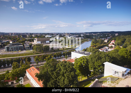 Ansicht des Geschäftsviertels, Vilnius, Litauen, Baltikum, Osteuropa Stockfoto