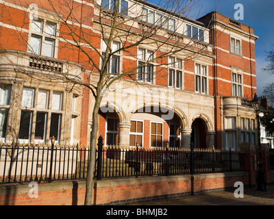 Auffassung des Gerichts auf neue Spaziergang im Stadtzentrum von Leicester, Leicestershire, England UK Stockfoto