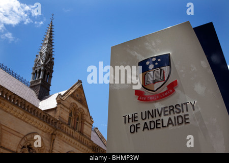 Der University of Adelaide ist ein verehrt Institut aus wo viele Australiens feinsten entstanden sind. Stockfoto