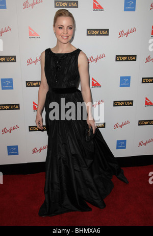 MELISSA GEORGE G'DAY USA Australien Woche 2009 BLACK TIE GALA HOLLYWOOD LOS ANGELES CA USA 18. Januar 2009 Stockfoto