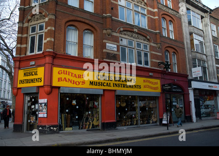 Tin Pan Alley Dänemark Street London UK Stockfoto