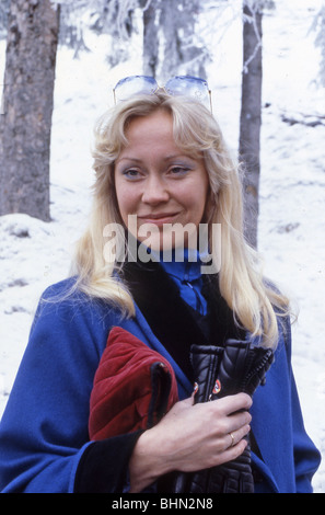 ABBA - schwedischen pop-Gruppe mit Agnetha Faltskog über 1978 Stockfoto