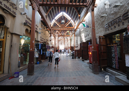 Alten Souk in Bur Dubai, Vereinigte Arabische Emirate Stockfoto