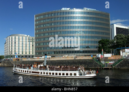 Geographie/Reisen, Deutschland, Berlin, Gebäude, Spreedreieck, erbaut: 2007-2009, Additional-Rights - Clearance-Info - Not-Available Stockfoto