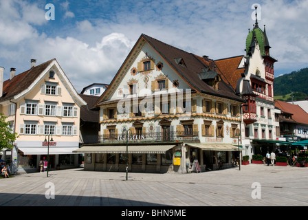 Geographie/Reisen, Österreich, Vorarlberg, Dornbirn, Markt, Additional-Rights - Clearance-Info - Not-Available Stockfoto