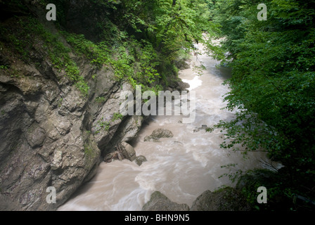 Geographie/Reisen, Österreich, Vorarlberg, Dornbirn, Guetle, Rappenlochschlucht, Additional-Rights - Clearance-Info - Not-Available Stockfoto