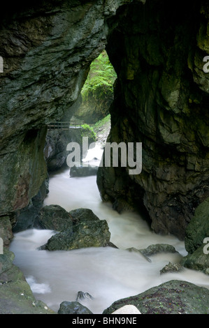 Geographie/Reisen, Österreich, Vorarlberg, Dornbirn, Guetle, Rappenlochschlucht, Additional-Rights - Clearance-Info - Not-Available Stockfoto