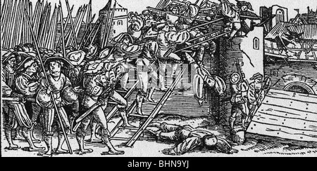 Ereignisse, Deutscher Bauernkrieg 1524 - 1526, Stockfoto