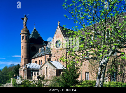 Kloster Mont Sainte-Odile, Elsass, Frankreich, Europa Stockfoto