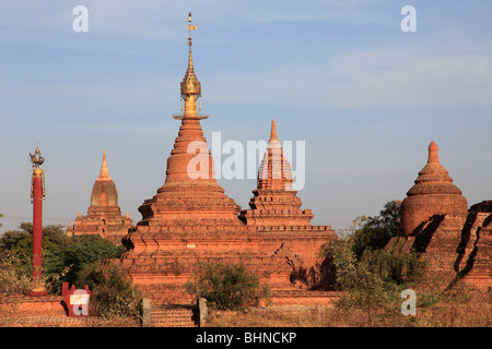 Myanmar, Burma, Bagan, kleine neue Tempel Stockfoto