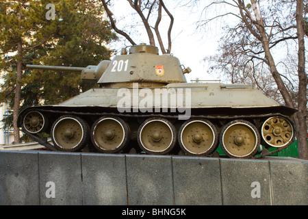 Tank, die im zweiten Weltkrieg kämpfte. Stockfoto