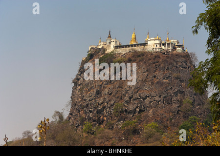 Mount Popa in Myanmar Stockfoto