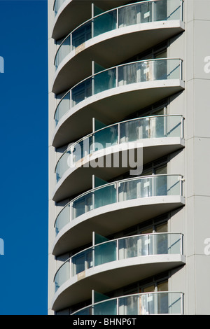 Höhe 25, East Croydon-Luxus-Apartment-Gebäude. Surrey, UK Stockfoto