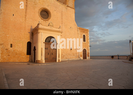 Kirche Sant Bartomeu und Santa Tecla, Sitges, Barcelona Stockfoto