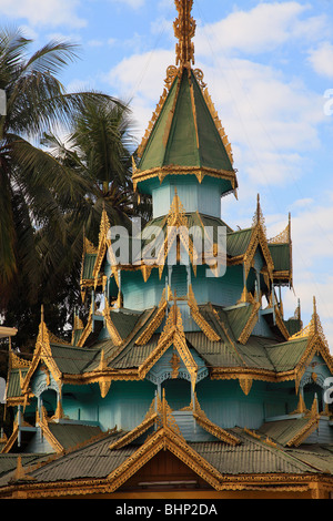 Myanmar, Burma, Mandalay, Mahamuni Pagode, Stockfoto