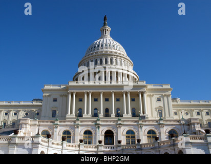 US-Kuppel des Kapitols in Washington DC. Stockfoto