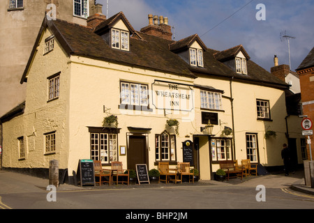 Das Wheatsheaf Inn, Ludlow, Shropshire Stockfoto