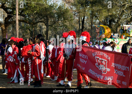 Karneval 2010 Endymion Bands, New Orleans, Louisiana Stockfoto