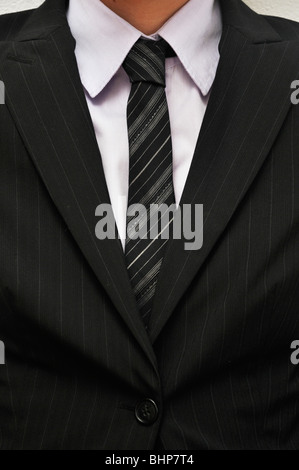 Frau im Business-Anzug Stockfoto