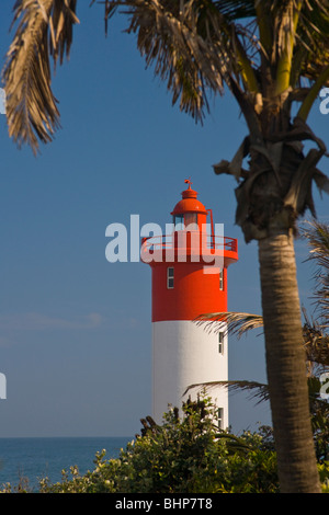 Leuchtturm in Umhlanga, Durban Stockfoto