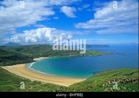 Strand in der Nähe von Melmore Head, Co. Donegal, Irland Stockfoto