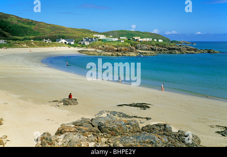 Strand in der Nähe von Melmore Head, Co. Donegal, Irland Stockfoto