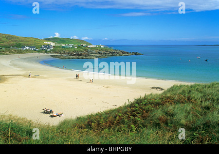 Strand in der Nähe von Melmore Head, Co. Donegal, Irland Stockfoto