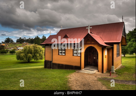 St. Davids Kirche in Port Arthur Penal Colony, Tasmanien, Australien Stockfoto