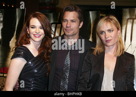 DANIELLE PANABAKER TIMOTHY OLYPHANT RADHA MITCHELL die verrückten LOS ANGELES PREMIERE LOS ANGELES CA USA 23. Februar 2010 Stockfoto