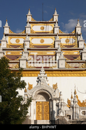 Myanmar, Burma, Mandalay, Atumashi Kyaung, unvergleichliche Kloster, Stockfoto