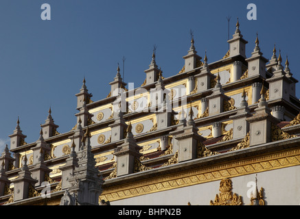 Myanmar, Burma, Mandalay, Atumashi Kyaung, unvergleichliche Kloster, Stockfoto