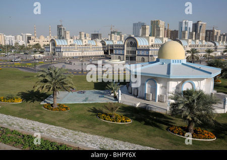 Zentralen Souk (Markt) in Sharjah City, Vereinigte Arabische Emirate Stockfoto