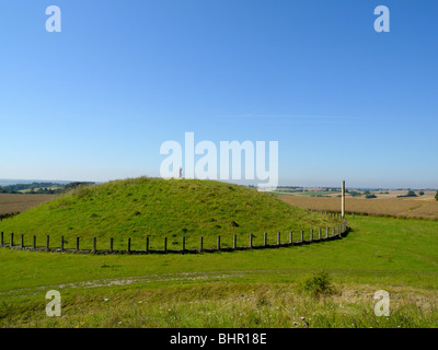 prähistorische Grabhügel, Natur Park oberen Donau, Baden-Württemberg, Deutschland Stockfoto