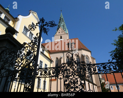 Moritzkirche, Altstadt, Ingolstadt an der Donau, Bayern, Deutschland | alte Stadt Ingolstadt an der Donau, Bayern, Deutschland Stockfoto