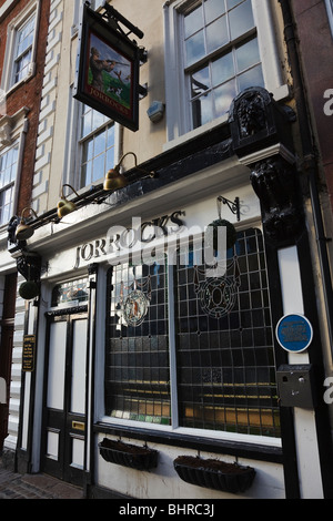 Jorrocks Pub (ehemals The George), Irongate, Derby Stockfoto