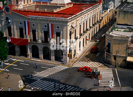 Regierung Palast Palacio de Gobierno Stadt von Merida Yucatan Staates Yucatan Peninsula Mexico North America Stockfoto