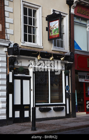 Jorrocks Pub (ehemals The George), Irongate, Derby Stockfoto