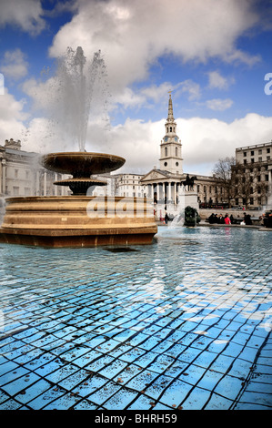 Trafalgar Square in London Stockfoto