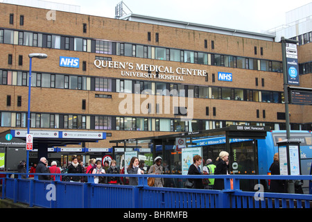 Die Königin Medical Center (QMC), Universitätsklinik, Nottingham, England, Vereinigtes Königreich Stockfoto