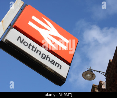 Nottingham Midland Railway Station, Nottingham, England, Großbritannien Stockfoto