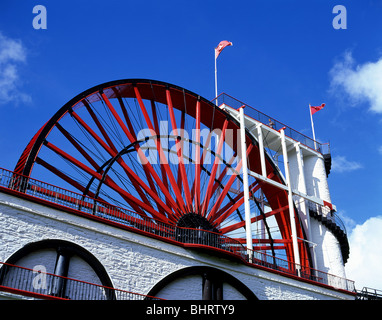 Lady Isabella Wheel, Laxey, Isle Of Man Stockfoto