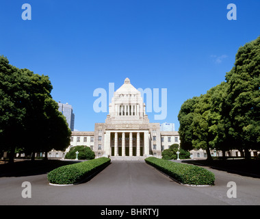 Nationale Parlamentsgebäude, Chiyoda, Tokio, Japan Stockfoto