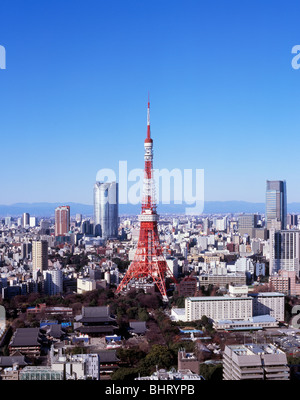 Tokyo Tower, Minato, Tokio, Japan Stockfoto