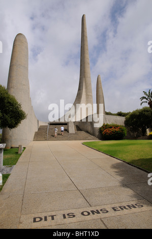 Der Afrikaans-Sprache-Denkmal-Paarl western Cape-Südafrika Stockfoto