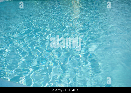 Blaues Wasser Stockfoto